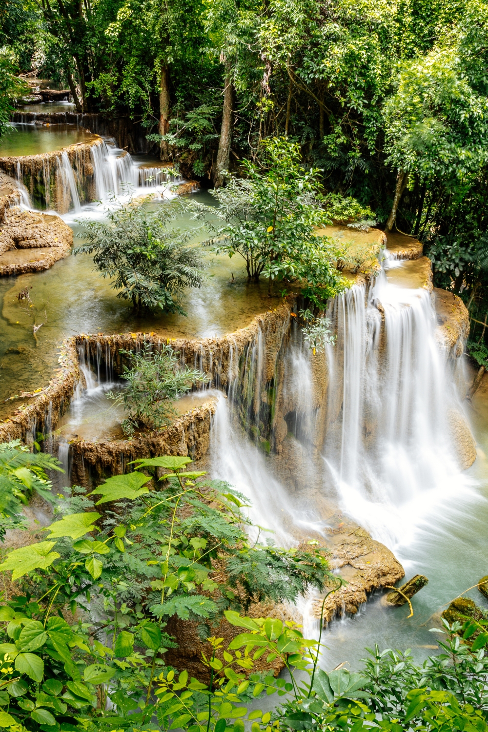 Srinakarin Dam and Huai Mae Khamin Waterfall - Natural Recreation Area