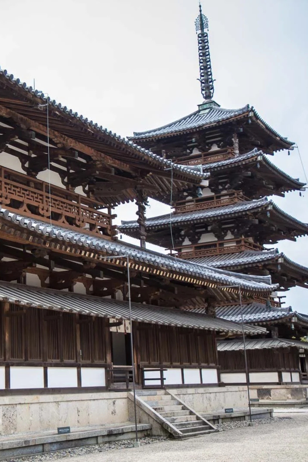 Horyu-ji Temple - World's Oldest Wooden Buildings