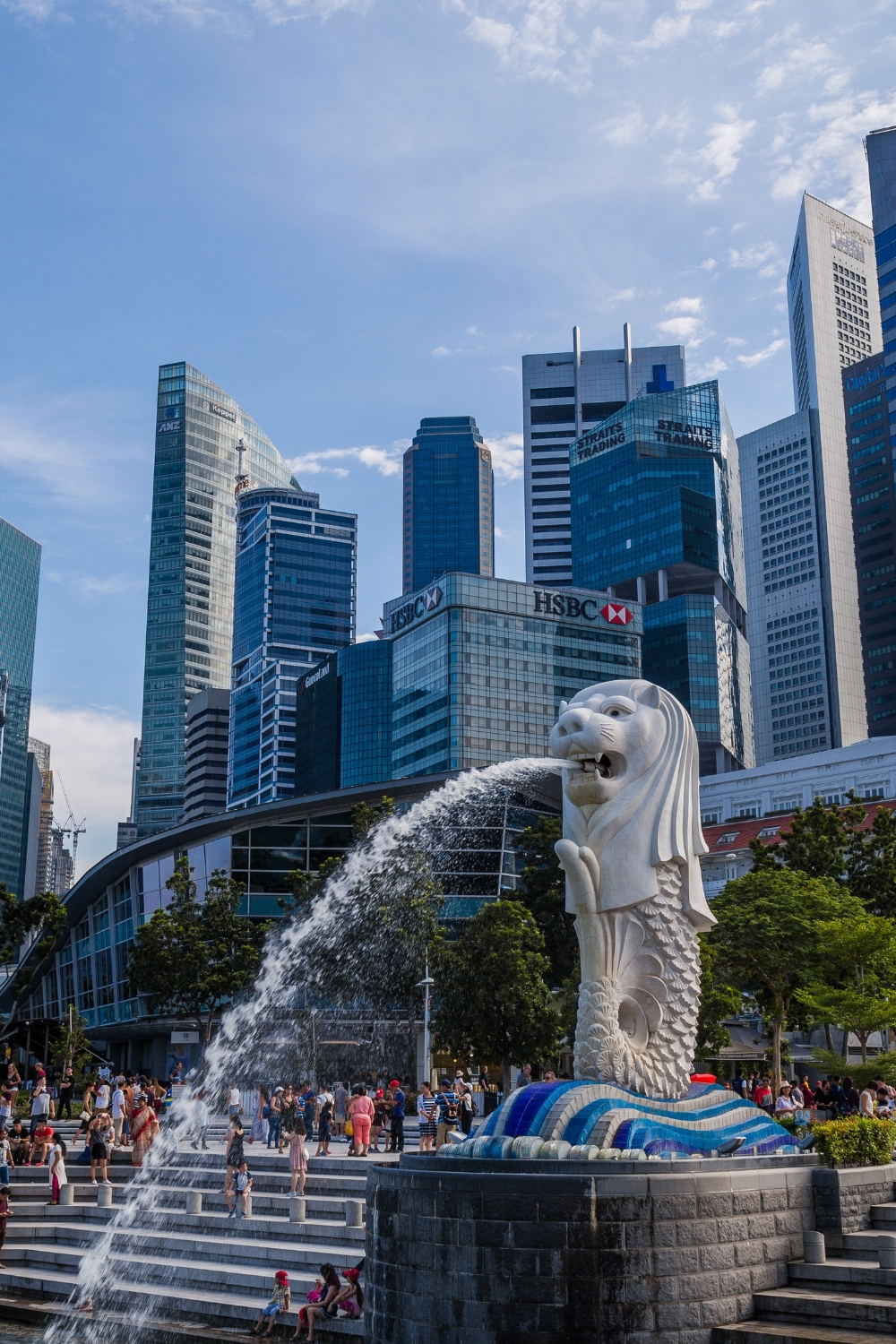 Merlion Park - Singapore's National Symbol