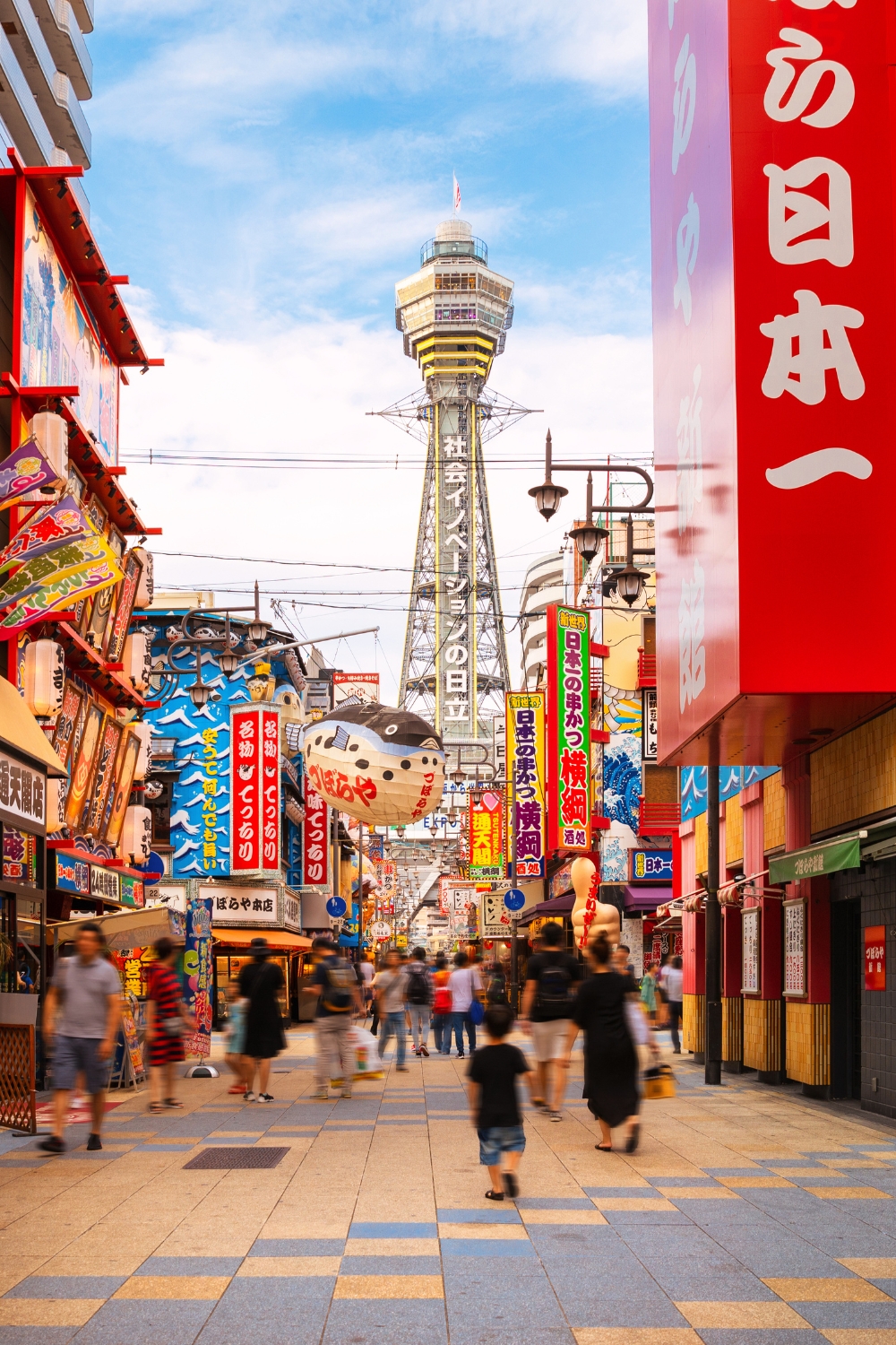 Tennoji and Shinsekai Districts - Retro Osaka Experience